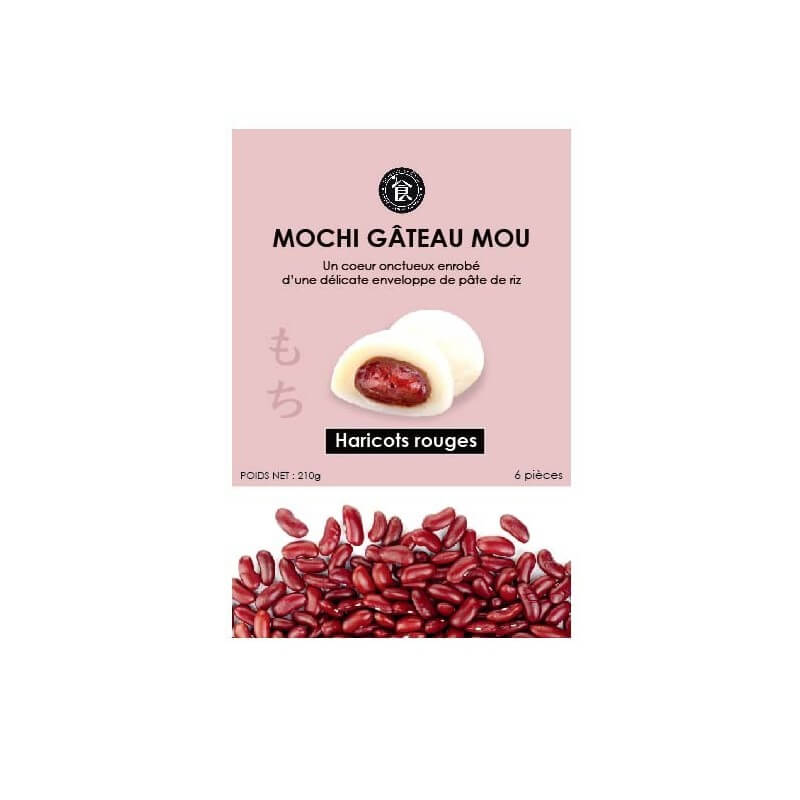 Mochi aux haricots rouges 210g