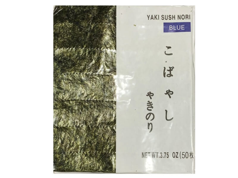 Feuille algue Nori Silver