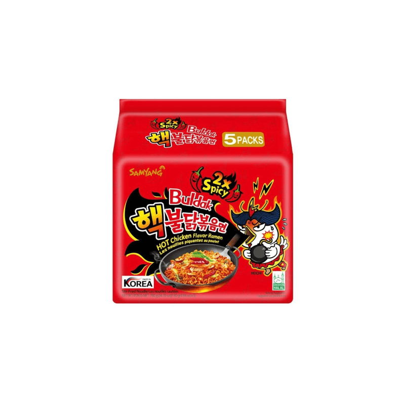 Ramen poulet hot Samyang 130gx5