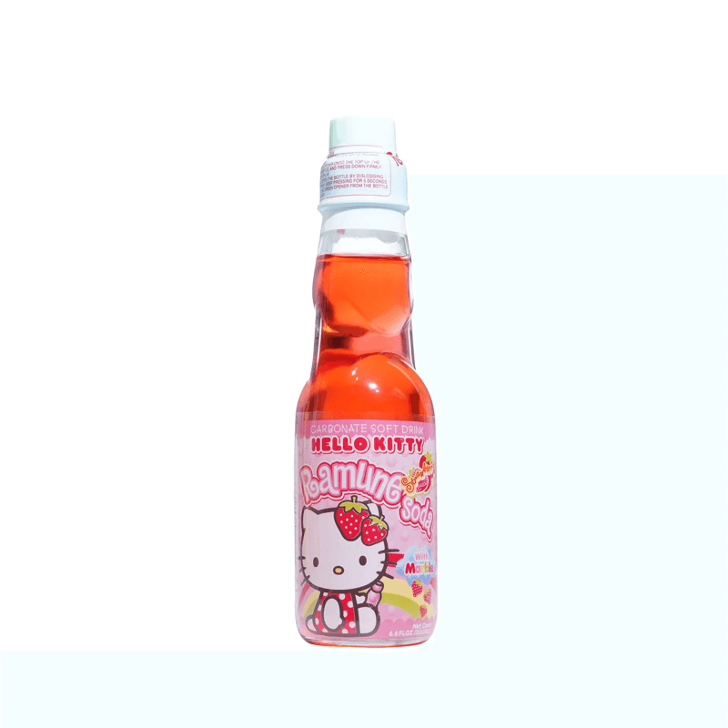 Ramune limonade fraise Hello Kitty